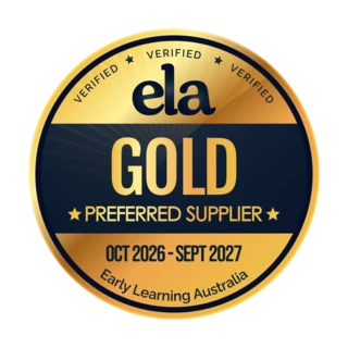 Early Learning Australia Gold Preferred Supplier, October 2026 to September 2027
